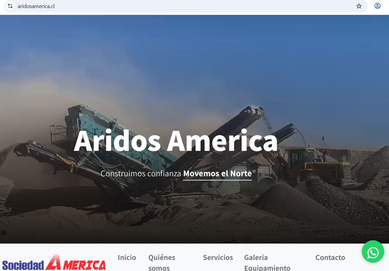 Áridos América